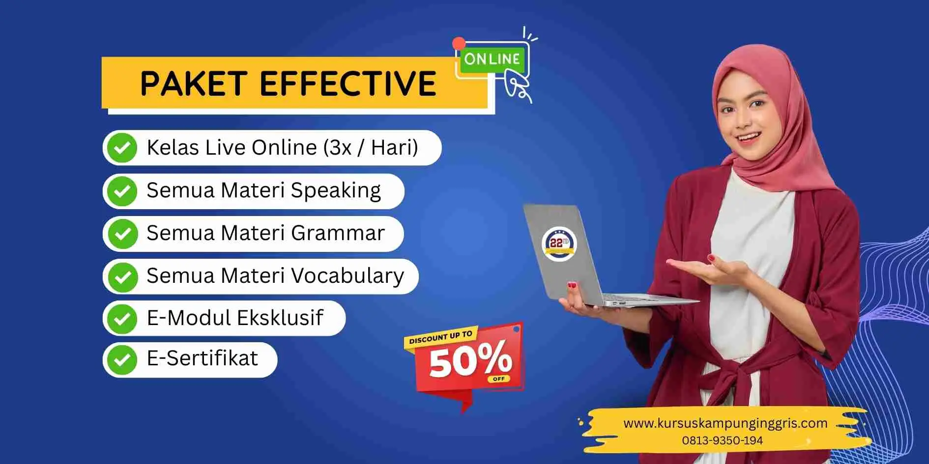 Program Paket Effective Online