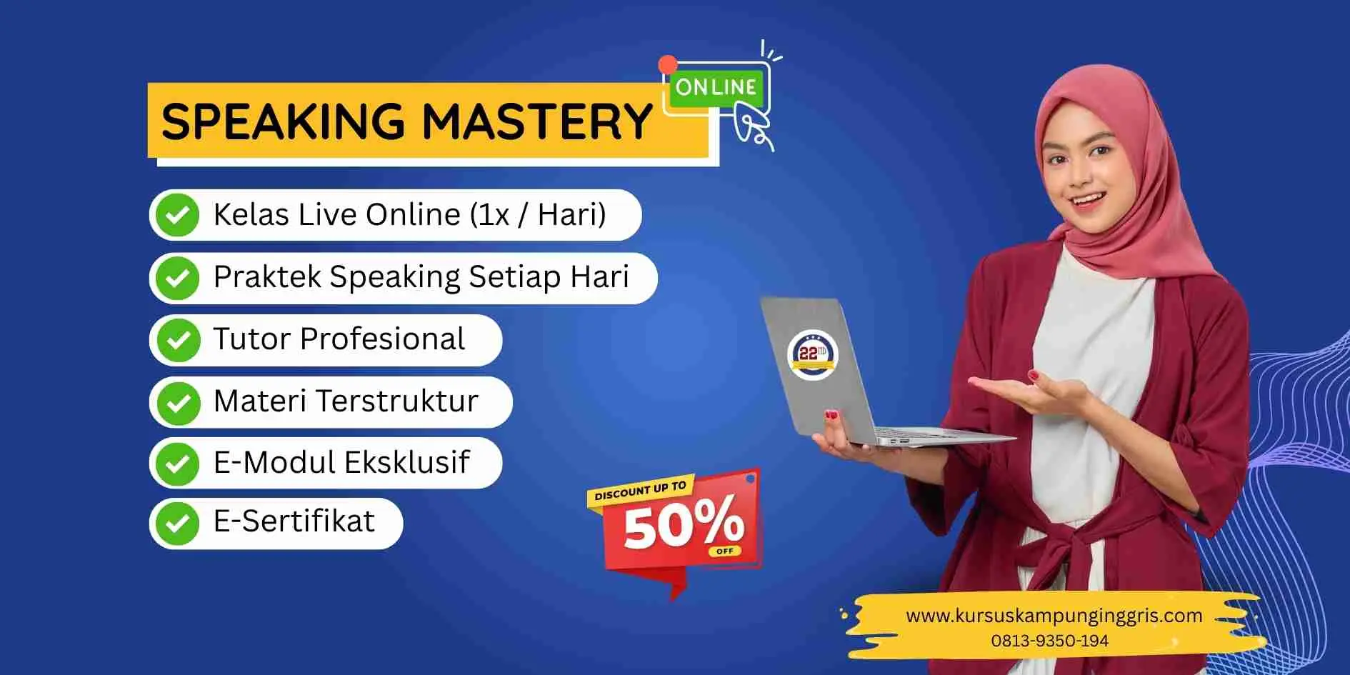 Program Speaking Mastery Online