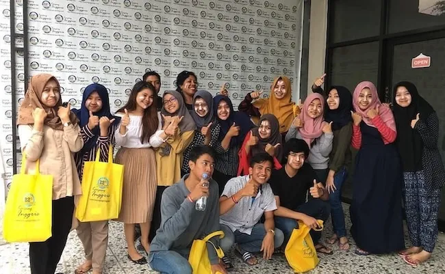 Siswa Twenty Second Kampung Inggris